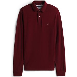 Tommy Hilfiger - Poloshirt - Effen - Katoenmix - Gestikt Logo