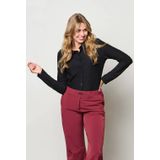 &Co Woman - PERRINE TRAVEL LW - Pantalon - Rood - XL