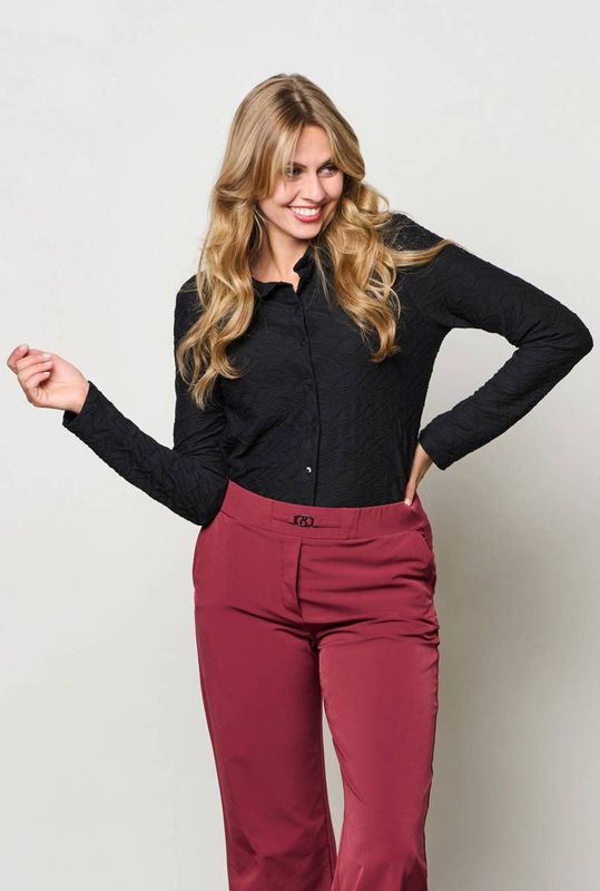 &Co Woman - PERRINE TRAVEL LW - Pantalon - Rood - XL