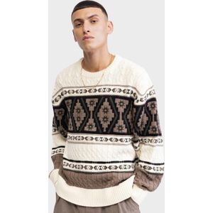 Redefined Rebel - HENSON - Gebreide Trui - Multi - Boxy Fit