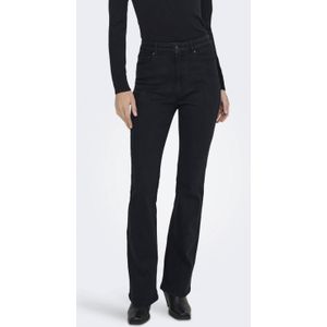 ONLY flared jeans black denim