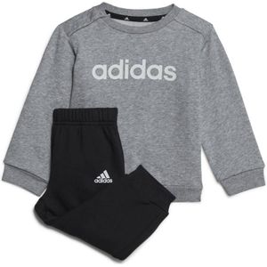 adidas Sportswear joggingpak grijs melange/zwart