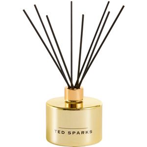 Ted Sparks - Geurstokjes - Huisparfum - Interieurparfum - Huisgeur geurstokjes – Luxe verpakking - Vanilla & Cedarwood