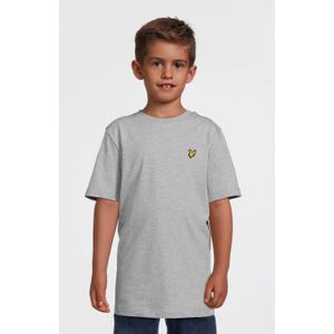 Lyle & Scott gemêleerd T-shirt grijs