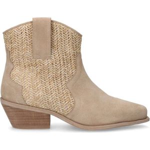 Sacha suède cowboylaarzen beige