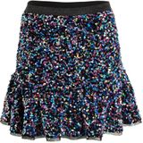 Anytime - A-lijn Rok - Multi - Met Pailletten - Elastische Tailleband