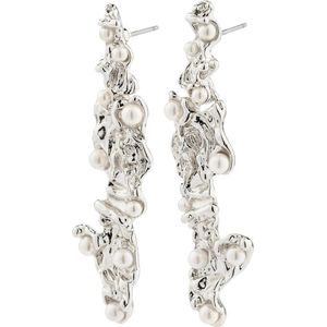 PILGRIM silver plated oorbellen Jude