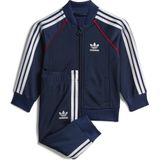 adidas - Trainingspak - Zwart - Polyester - Voor Baby's