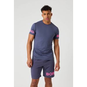 Björn Borg sportshirt BORG antraciet