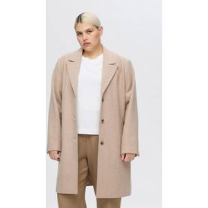 SELECTED FEMME jas met wol beige