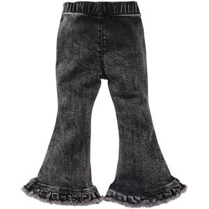 Z8 - Rowen - Flared Jeans - Zwart Denim