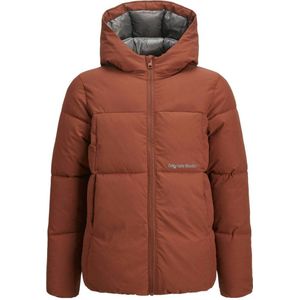 JACK & JONES JUNIOR gewatteerde winterjas JORVESTERBRO warmbruin