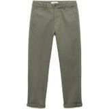 Mango - Kids - Casual Broek - Kaki - Straight Fit