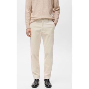 Mango Man corduroy slim casual broek
