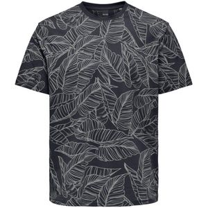 ONLY & SONS T-shirt ONSVAIL met all over print navy blazer