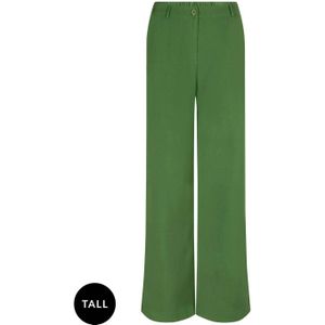 Ydence high waist wide leg pantalon Solange Tall groen