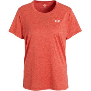 Under Armour sportshirt Tech rood/wit