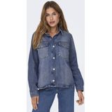 ONLY blouse medium blue denim