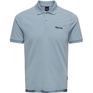 ONLY & SONS slim fit polo ONSARTHUR met logo