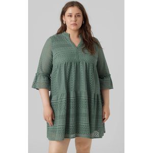 VERO MODA CURVE A-lijn jurk VMHONEY groen