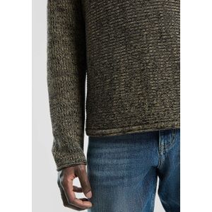 Gebreide Trui - Gemêleerd Garen - Regular Fit - Ronde Hals