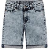 Indian Blue Jeans skinny denim short dark blue grey denim