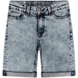 Indian Blue Jeans skinny denim short dark blue grey denim