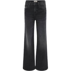 KIDS ONLY GIRL wide leg jeans KOGJUICY LIFE washed black