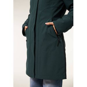 Miss Etam softshell jas Wanda pine green