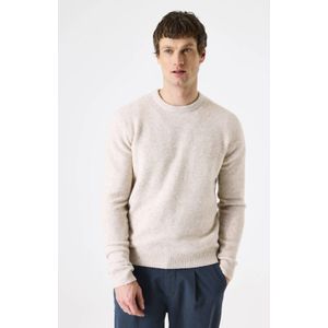 Garcia gebreide trui met wol ecru