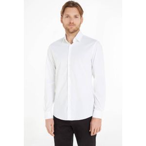 Calvin Klein slim fit overhemd bright white