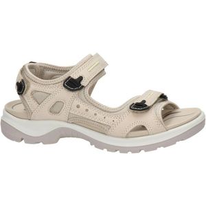 Ecco Offroad nubuck outdoor sandalen ecru