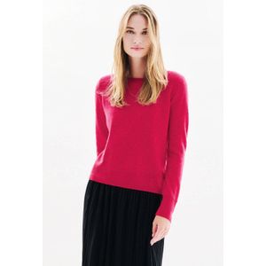 Caroll gebreide trui met wol fuchsia