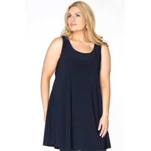 Yoek Singlet van Travelstof DOLCE Donkerblauw