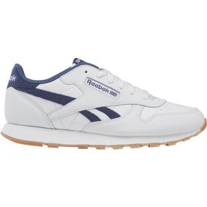 Reebok Classics Classic Leather sneakers wit/donkerblauw