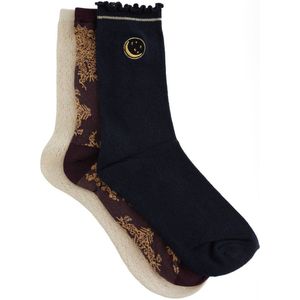 WE Fashion sokken - set van 3 multi