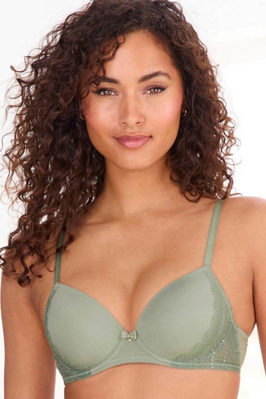 Lascana - Voorgevormde Beugelbh - Grijsgroen