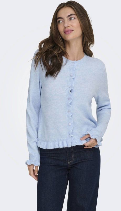 JDY - Vest - O-hals - Lange Mouwen - Knit Fit