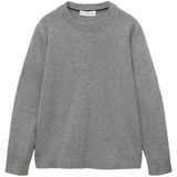 Mango Kids - Pullover - Grijs Melange - Fijn Gebreid