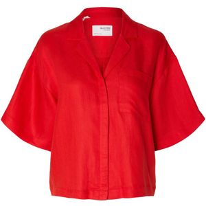 SELECTED FEMME blouse SLFYRA rood