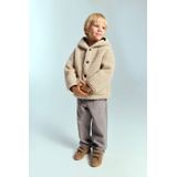 Mango Kids teddy jas beige