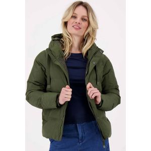 Zusss gewatteerde jas Donkergroen