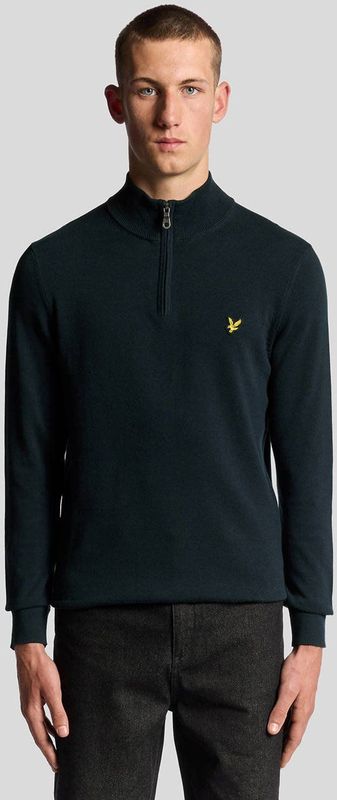 Lyle & Scott, Heren, Truien, Blauw, Maat: XS Katoen,