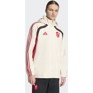 adidas - Liverpool Urban Purist - Windbreaker - Gebroken Wit Rood Zwart