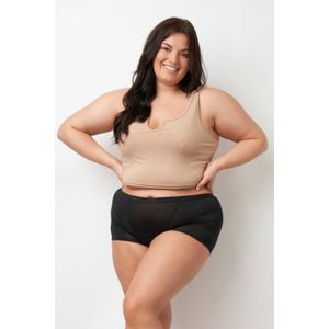 Moodies Undies boyshort menstruatieslip Medium/Heavy zwart