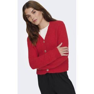 Only - ONLMAGGIE LIFE - Vest - Salsa - V-hals - Lange Mouwen