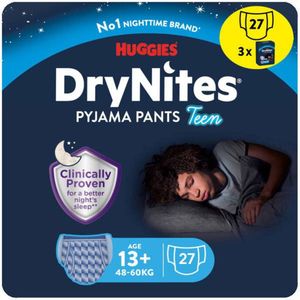 Huggies DryNites Luierbroekjes - jongens - 13+ jaar - 27 stuks