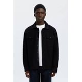SELECTED HOMME overshirt zwart