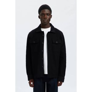 SELECTED HOMME overshirt zwart