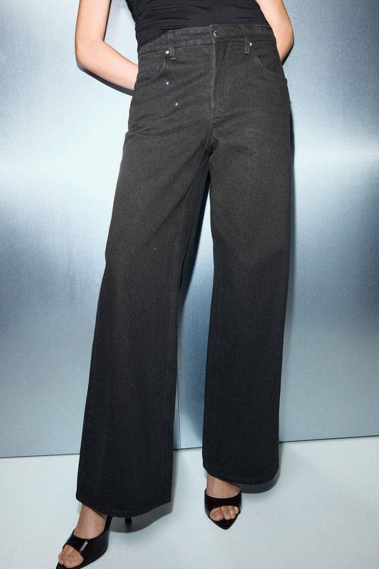 MANGO Jeans 'Libra'  black denim